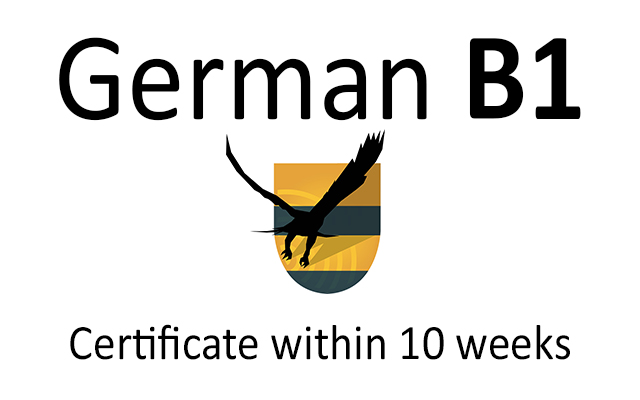 German language course online B1