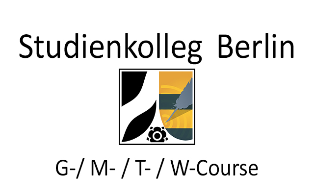Studienkolleg Berlin - G-/M-/T-/W-course